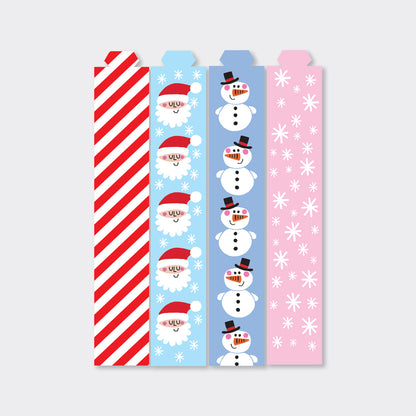 Paper Chains - Santa &amp; Snowman