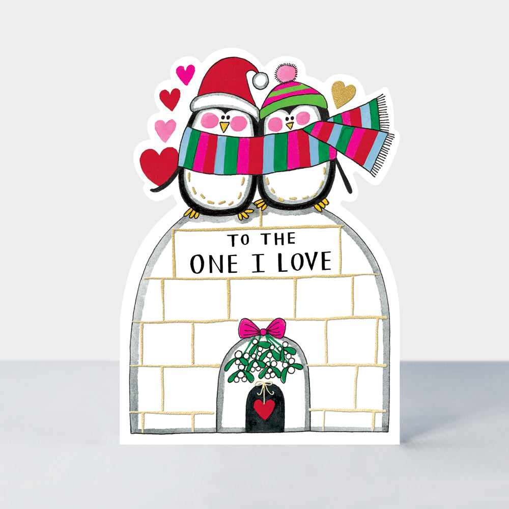 Christmas Cookie Cutters - One I Love/Penguins on Igloo