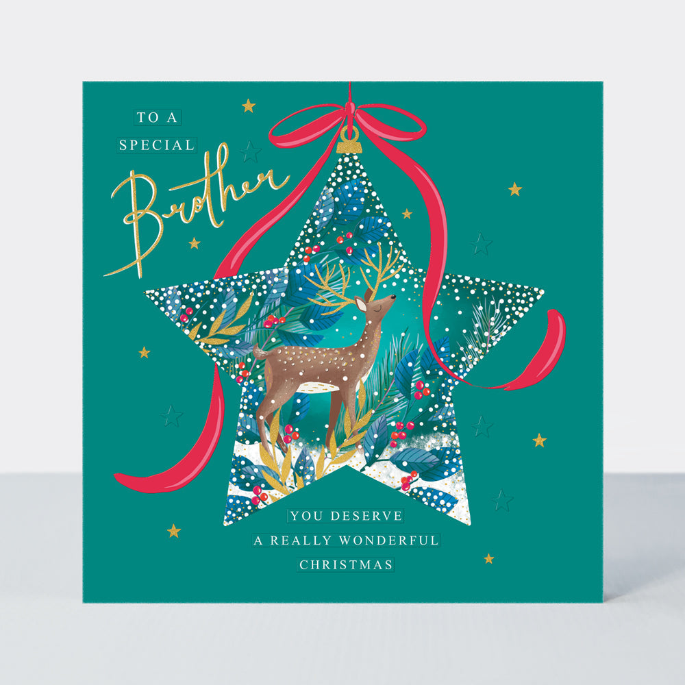 Cosy Christmas - Special Brother/Reindeer In A Star