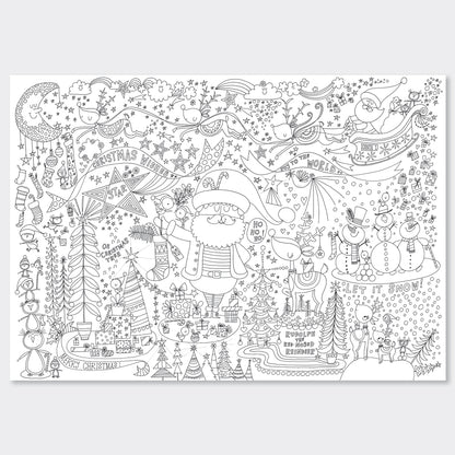 Colouring Posters - Christmas