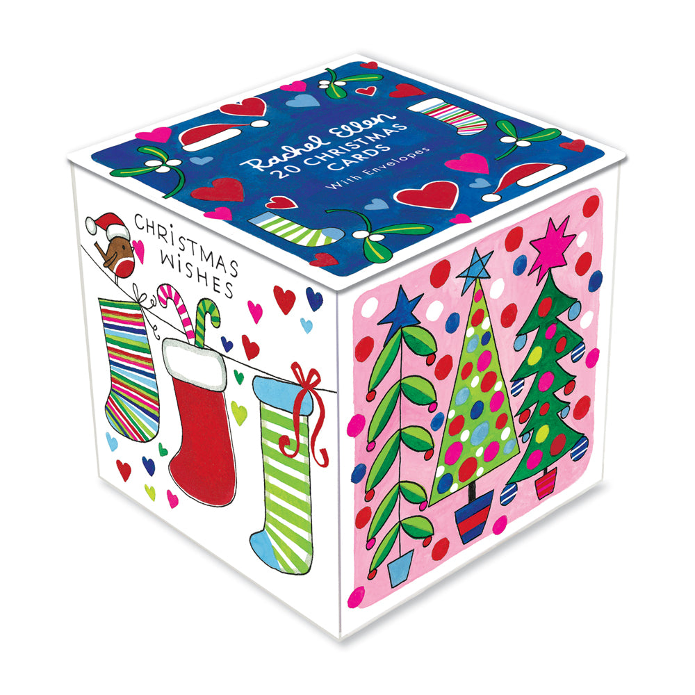 Christmas Cubes - Trees/Stockings