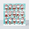 Christmas Cubes - Santa/Snowmen/Reindeer