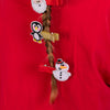 Hair Clips - Penguin/snowman