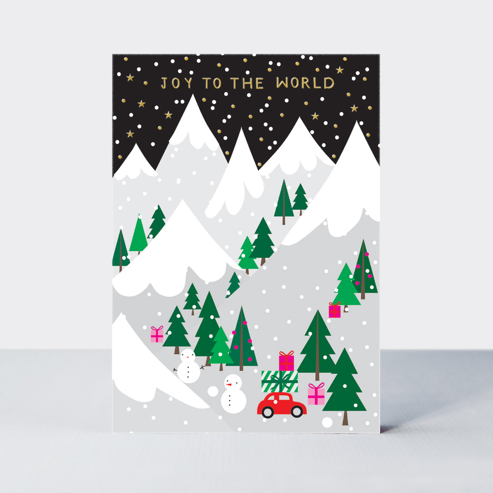 Evergreen - Joy To The World/Snow Scene