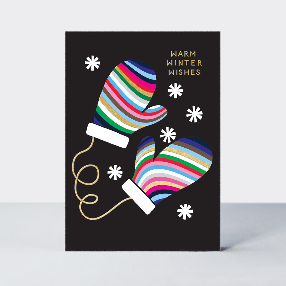 Joy - Warm Winter Wishes/Stripy Mittens