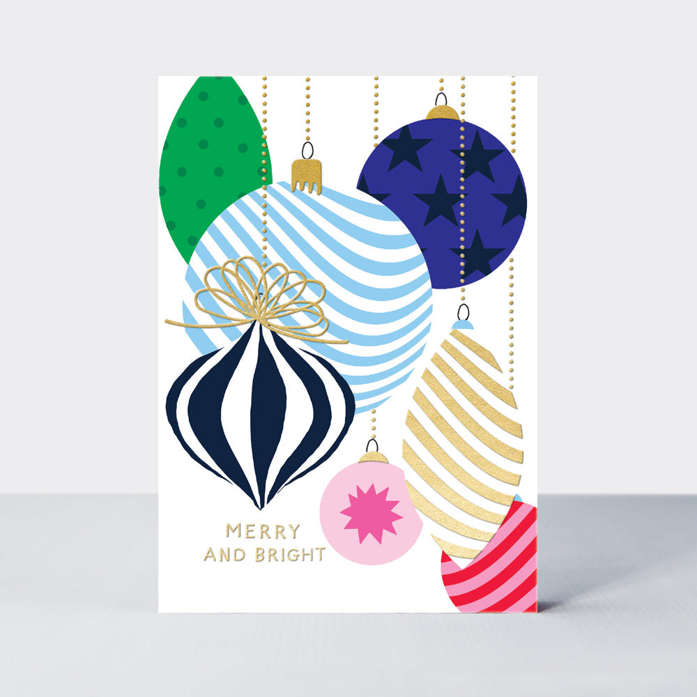 Joy - Merry &amp; Bright/Colourful Baubles