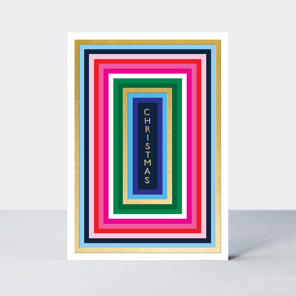Joy - Christmas/Colourful Stripes