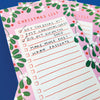 List Pad - Christmas