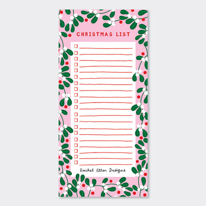 List Pad - Christmas