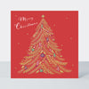 Boxed Luxury Christmas Cards - Merry Christmas tree