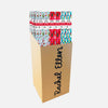 36 rolls of Christmas wrap (12 each of 3 designs) supplied in a retail bin