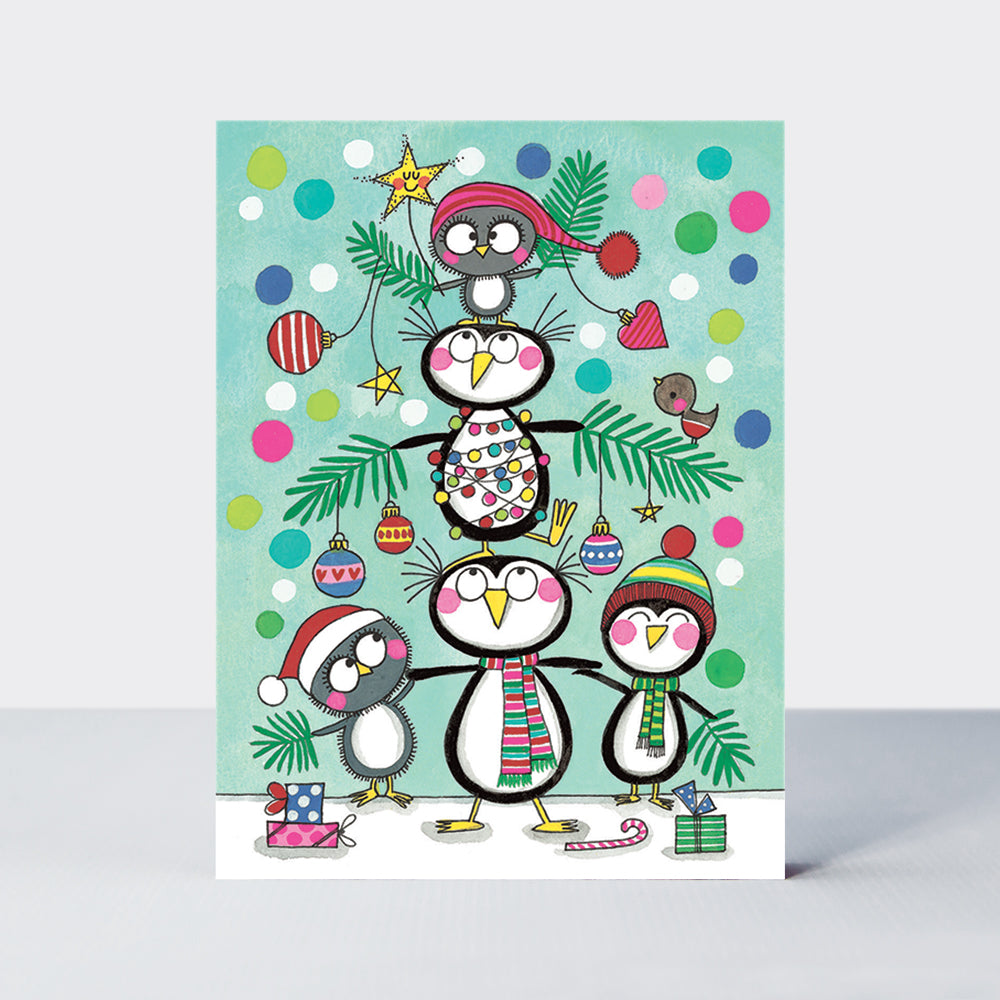 Rectangular Christmas Boxes - Penguins