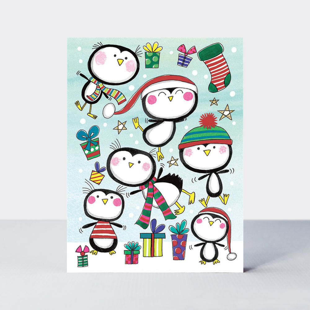Rectangular Christmas Boxes - Penguins