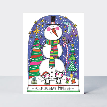 Rectangular Christmas Boxes - Santa/Snowman