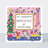 Christmas Rhubarb - Wonderful Daughter/Tree & Cat