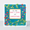 Christmas Rhubarb - One I Love/Hearts & Mistletoe