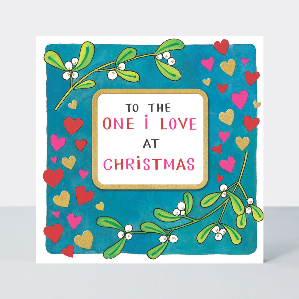 Christmas Rhubarb - One I Love/Hearts & Mistletoe