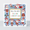 Christmas Rhubarb - Ho Ho Ho Merry Christmas/Santas