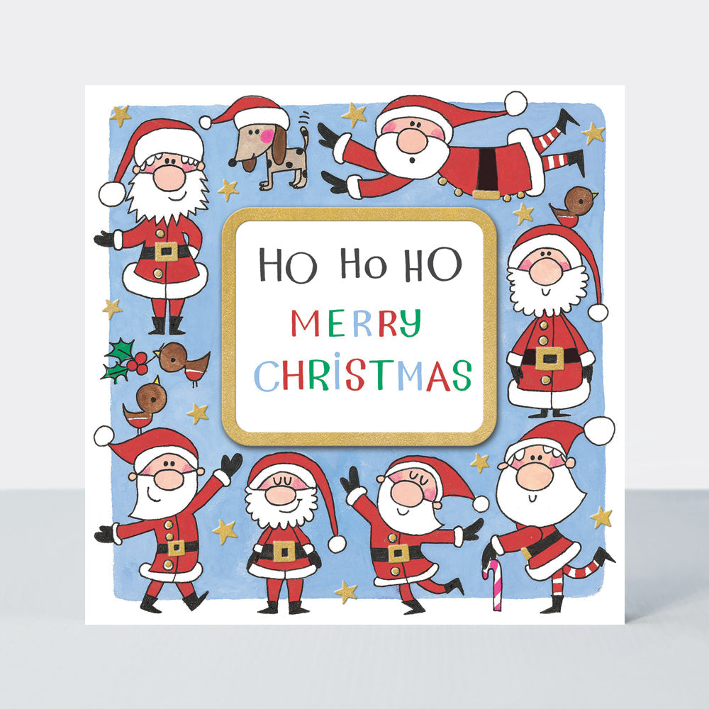 Christmas Rhubarb - Ho Ho Ho Merry Christmas/Santas