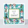 Christmas Rhubarb - Let it snow! Snowmen