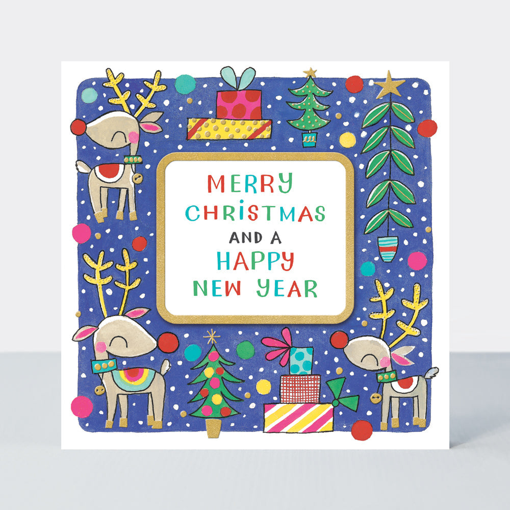Christmas Rhubarb - Merry Christmas &amp; A Happy New Year/Reindeer