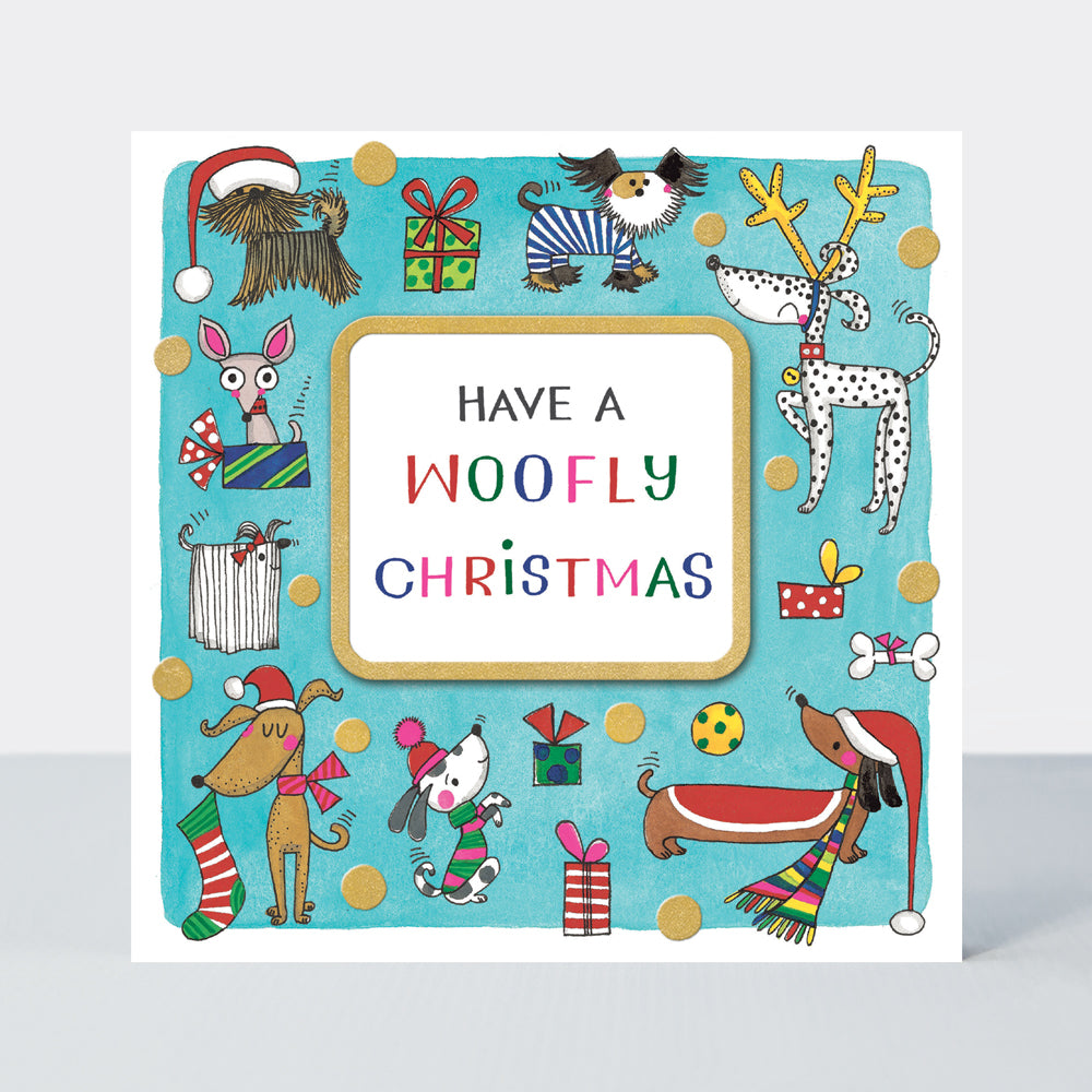 Christmas Rhubarb - Woofly Christmas/Dogs