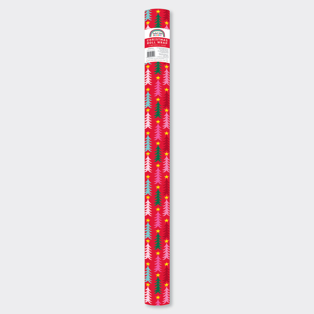 Christmas Gift Wrap Roll - Christmas Trees