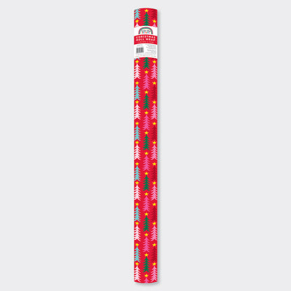 Christmas Gift Wrap Roll - Christmas Trees