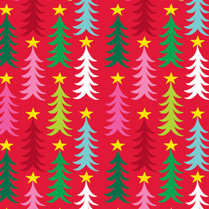 Christmas Gift Wrap Roll - Christmas Trees