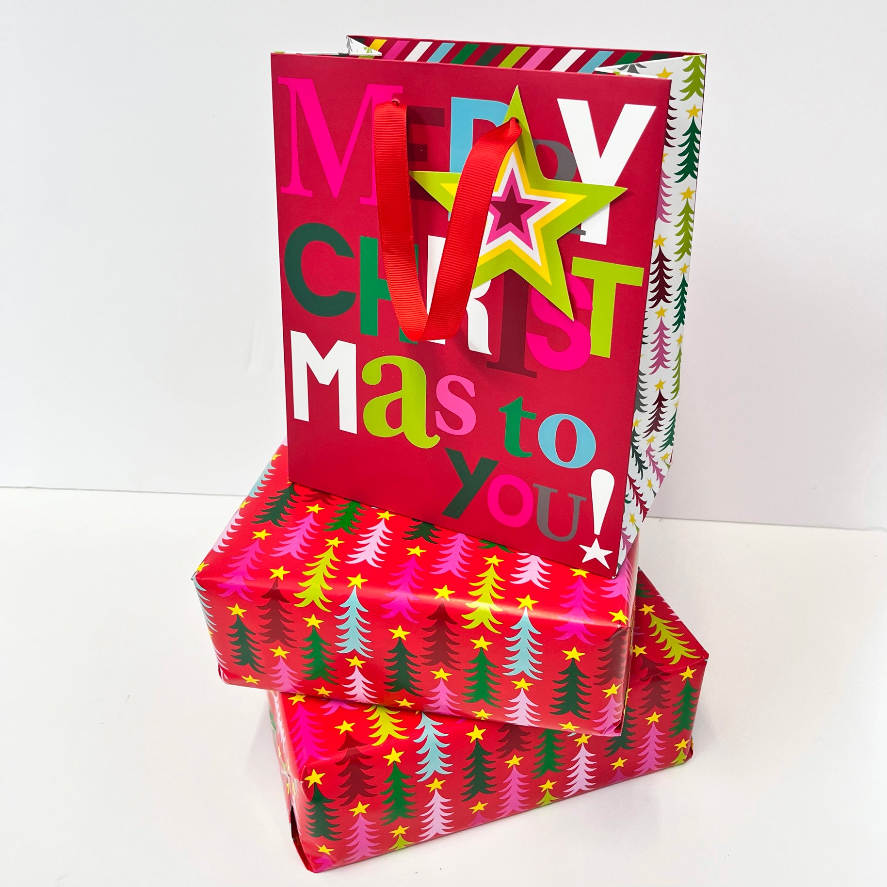 Christmas Gift Wrap Roll - Christmas Trees