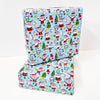 Christmas Gift Wrap Roll - Santas