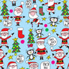 Christmas Gift Wrap Roll - Santas