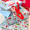 Christmas Gift Wrap Roll - Santas