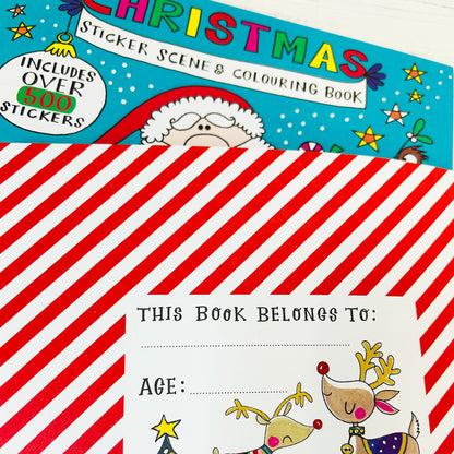 Sticker Scene Books - Christmas