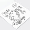 Square Colouring Book - 12 Days of Christmas