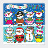 Square Colouring Book - Let It Snow