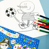 Square Colouring Book - Let It Snow
