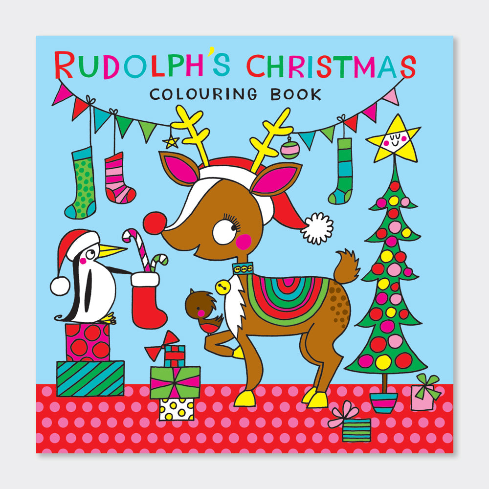 Square Colouring Book - Rudolph&