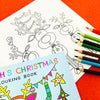 Square Colouring Book - Rudolph's Christmas