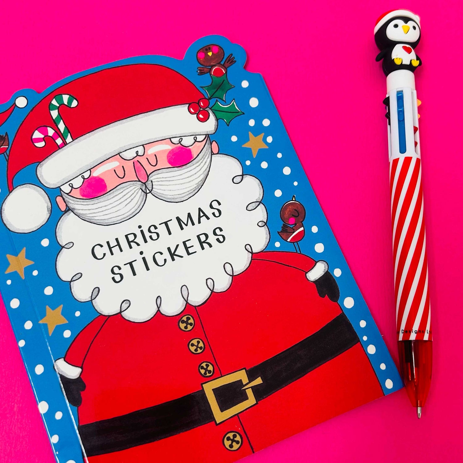 Christmas Die-Cut Sticker Books
