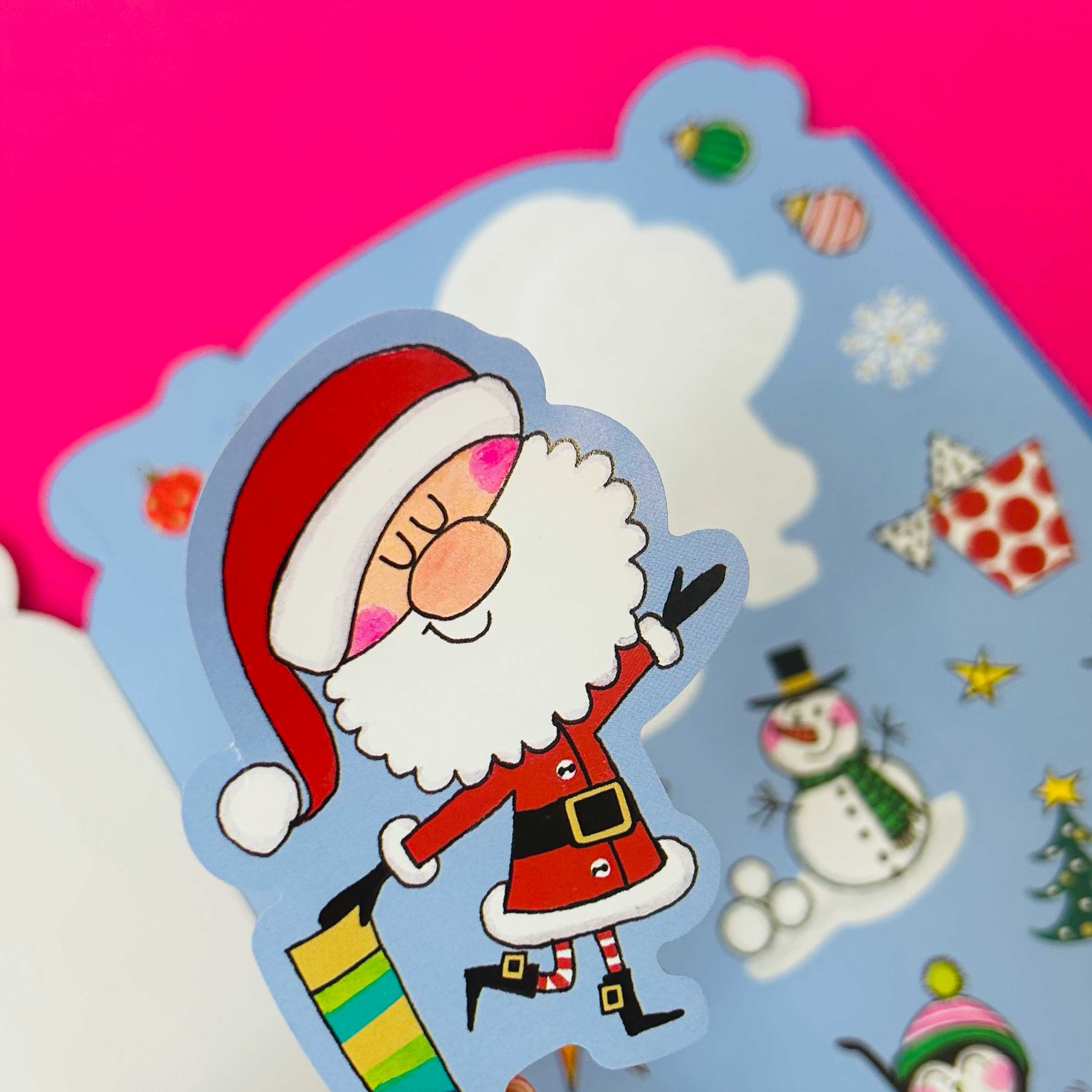 Christmas Die-Cut Sticker Books