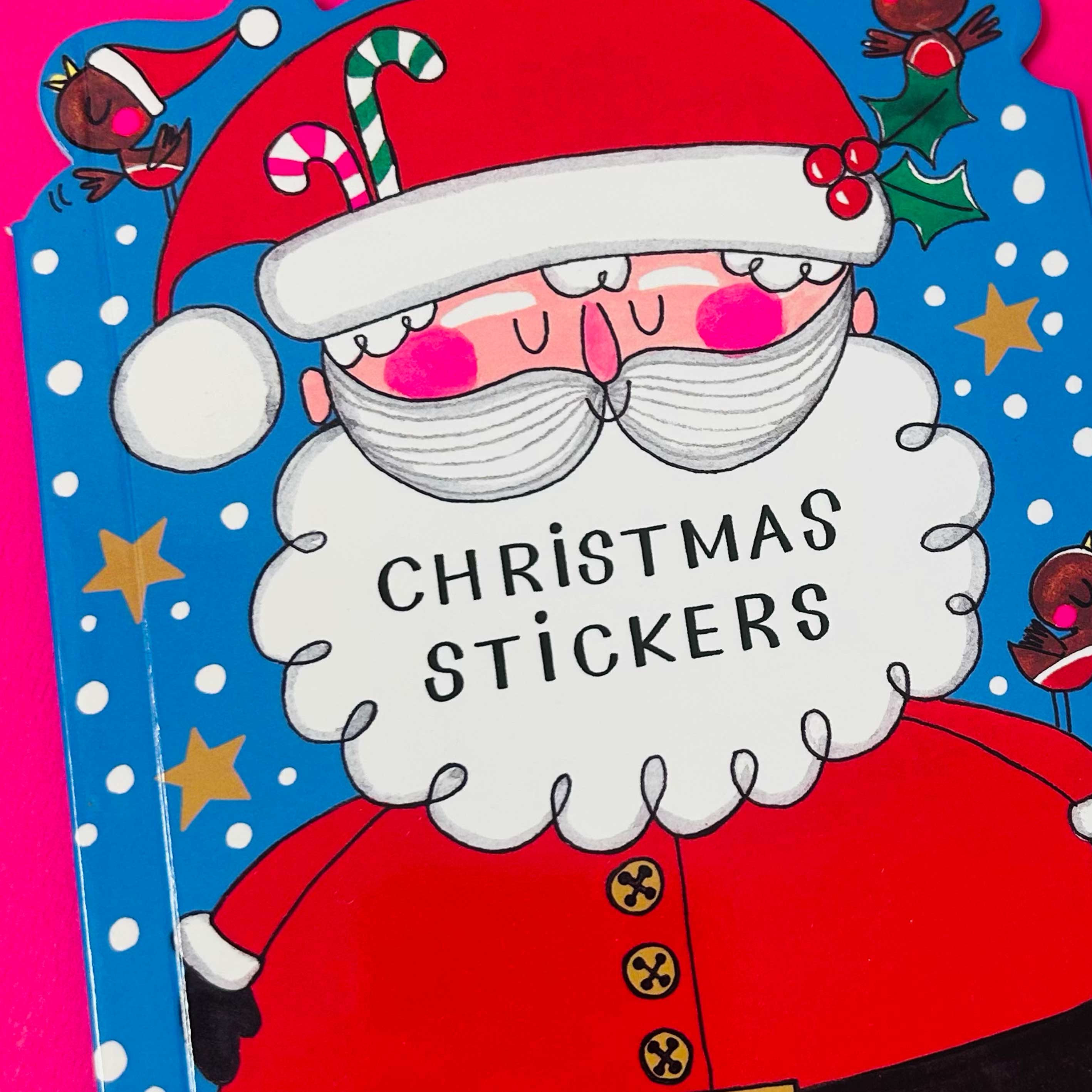 Christmas Die-Cut Sticker Books