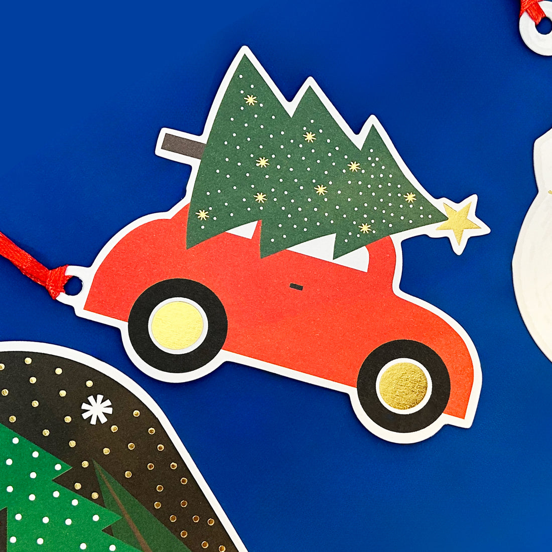 Gift Tags - Christmas Tree &amp; Car