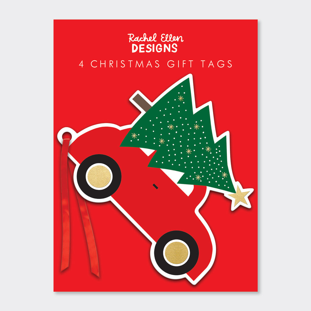 Gift Tags - Christmas Tree &amp; Car
