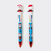 Santa Pen With Topper