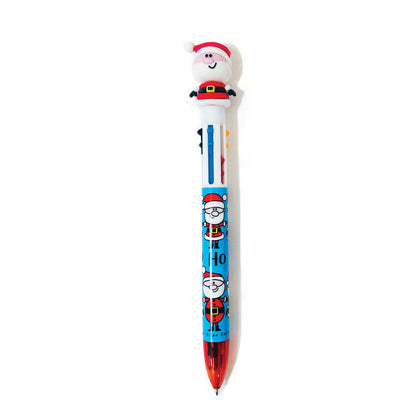 Santa Pen With Topper