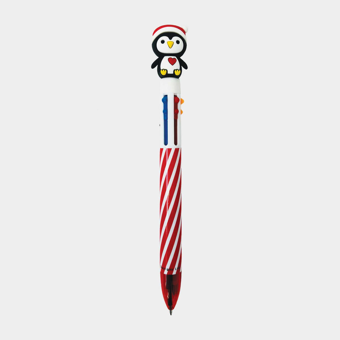 Christmas Pen with Penguin Topper - 24 Pens
