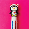 Christmas Pen with Penguin Topper - 24 Pens