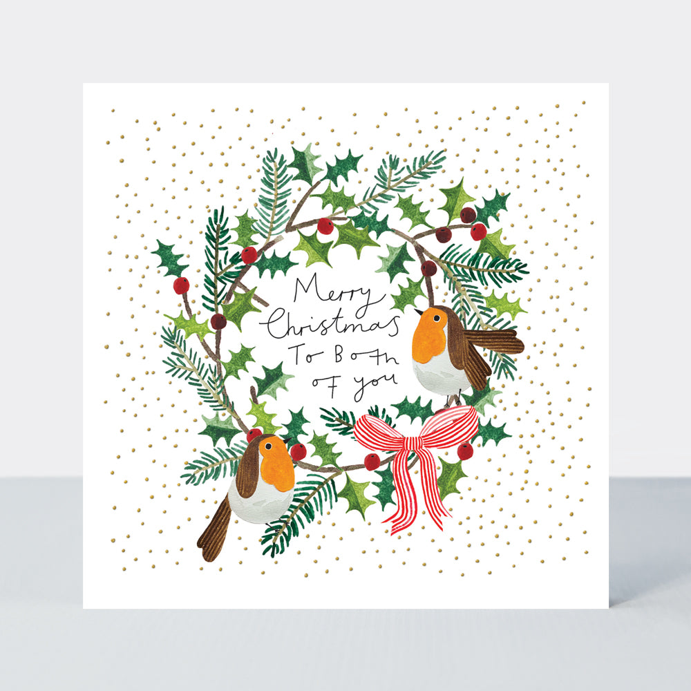 Yule Log - Both of You/Christmas Wreath &amp; Robins