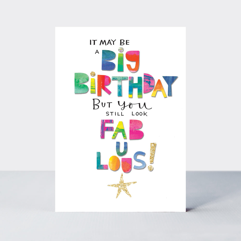 Zest - Big Birthday - still look fabulous!